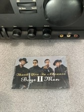 Boyz II Men    Thank You In Advance SEALED CASSETTE