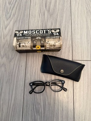 MOSCOT Lemtosh Black 46 Average Brille Eyeglasses Original Neu