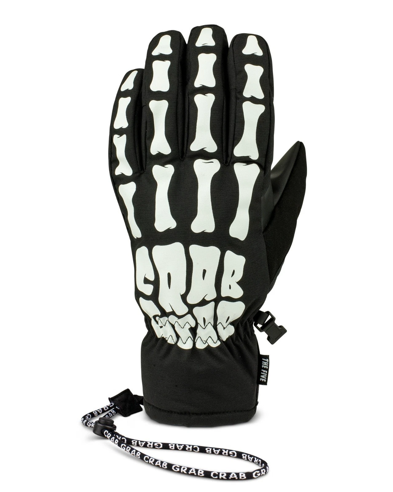 Crab Grab Five Glove - Snow Snowboard - Bones
Opens in a new window or tab