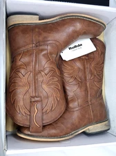 Rollda Brown Children's Boots Size 2LK