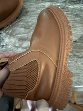 Cute Girls Boots Camel Color Size 30 Fits Like 9 Girls  