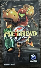  MANUAL ONLY Metroid Prime - Nintendo Gamecube - AUTHENTIC / ORIGINAL - Samus