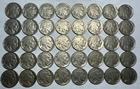ROLL of 40 full date Indian Head BUFFALO NICKELS. Exact coins shown. #54