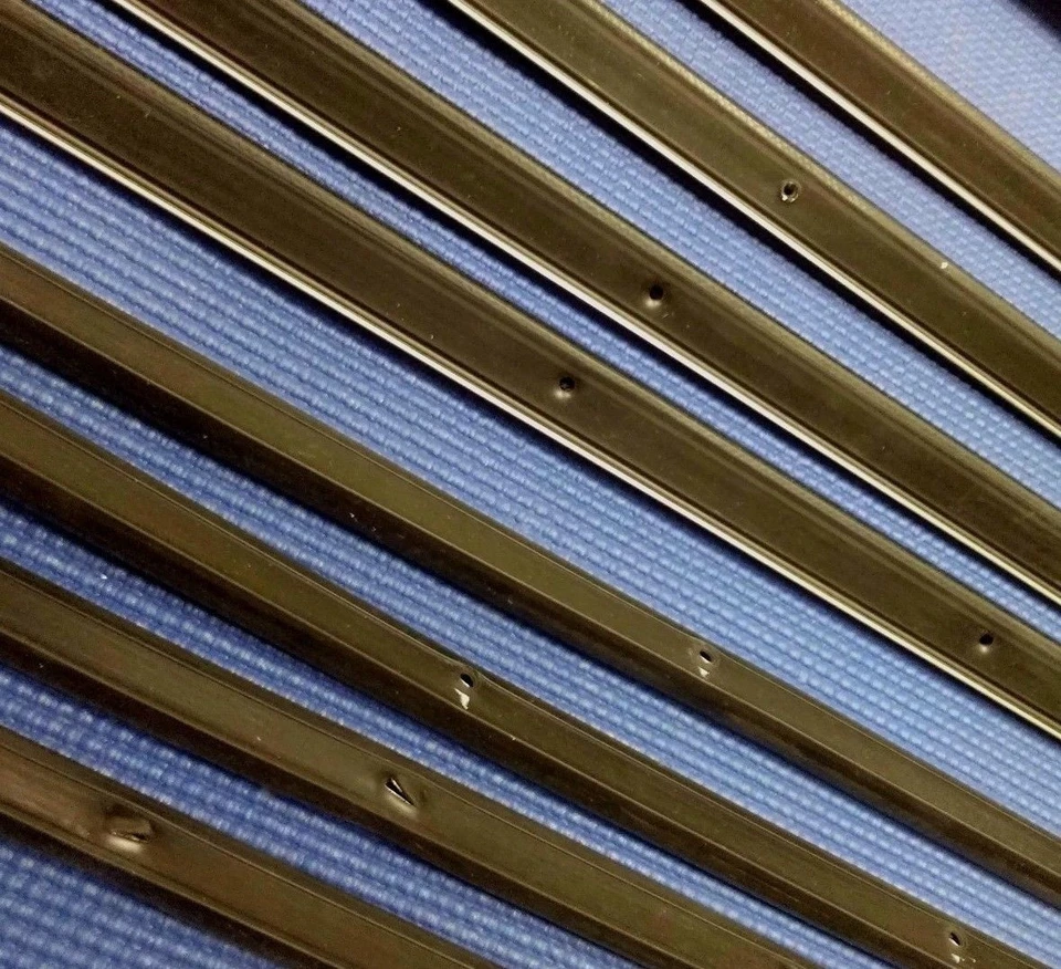 1963 1964 CHEVROLET IMPALA 2DR HARDTOP FELTRO JANELA FUZZIIES KIT DE VEDAÇÃO DE PORTA DE BORRACHA - Imagem 3 de 4