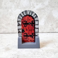 MB HeroQuest Games Workshop - 1x Porta Chiusa Tassello Accessorio Vintage