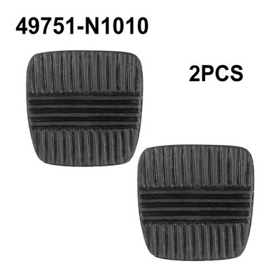 2 pcs Pedal Rubber Cover for Nissan Patrol MQ Y60 49751-NI010 Compatible Parts