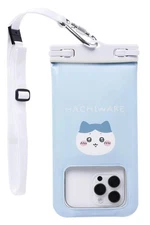 Chiikawa/Divaid Floating Waterproof Case, Wide Size, With Shoulder Strap (Hachi_
