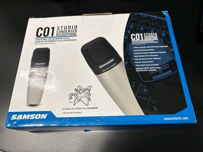 Samson C01 XLR Studio Condenser Recording Microphone Mic w/ Large diaphragm