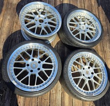 Champion Motorsport RGB5 3 piece forged wheels-5x130 Staggered 8.5" F 10" R
