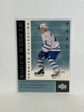 Carlo Colaiacovo 2002-03 UD Premier Collection Super Rookie # 69 074/399