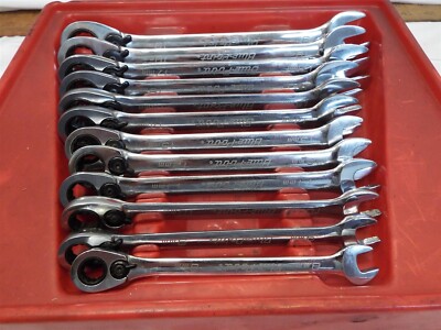 Set 12 Blue-Point Reversible Ratcheting Wrench Metric Set 12 Blue-Point Reversible Ratcheting Wrench Metric