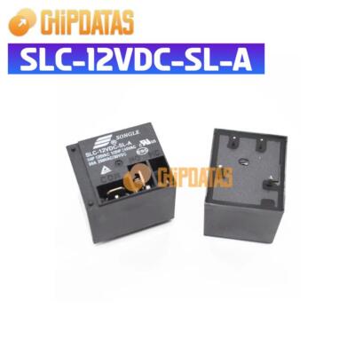 10PCS 4pins 12V SLC-12VDC-SL-A 30A 250VDC T91 Relay Integrated Circuit #R12