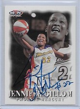 Basketball Card IP auto JENNIFER GILLOM 1999 Hoops Phoenix Mercury