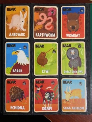 bear snacks cards rare Bear Fruit Snack Animal Cards - Complete Your Set!