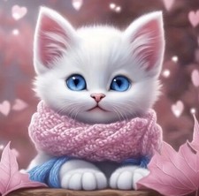 Diamond Painting-Cat