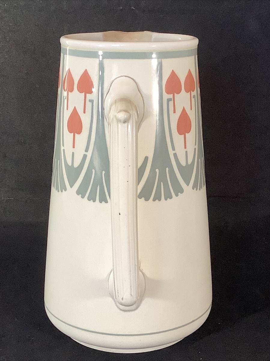 Maurice Utrillo、VASE 、海外版超希少レゾネ、新品額付 549: RAOUL LACHENAL, Large swirling turquoise Art Deco vase