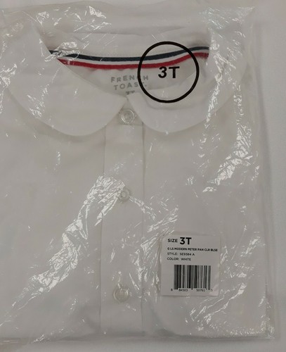 Modern Peter Pan Collar Blouse White 