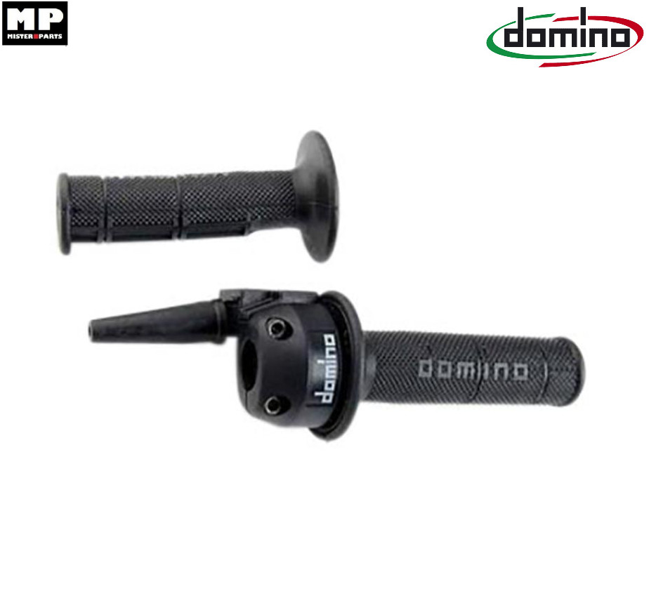 Poignée de gaz Domino avec revêtements pour moto APRILIA RX 50 2003