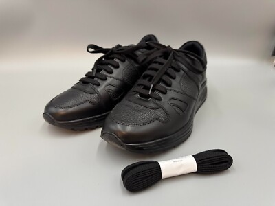 Women s Common Projects Leather Track Technical Sneakers Black US 8, EU 38