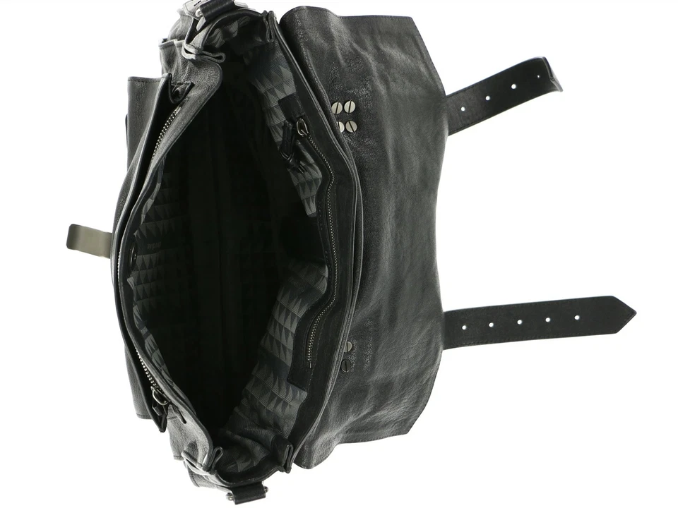 Bolso Cartera de Cuero Informal para Mujer Proenza Schouler 243425 Negro Talla 14x10x5 pulgadas Foto 4 de 4