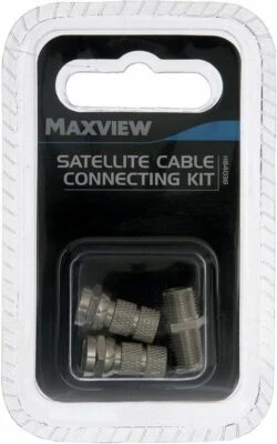 Satellite Cable Connecting Kit F Plug Connector RG6 Sky TV Aerial Coax Joint