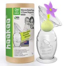 Haakaa MHK011-P Manual Silicone Breast Pump