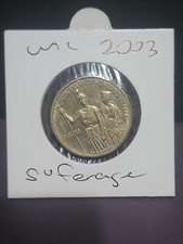 2003 - $1 Dollar Women Suffrage Coin in 2x2 Holder - Unc