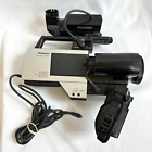 Panasonic Wv 3230 Pro Line Color Video Camera Tv Zoom Lens 10.5-84mms Untested
