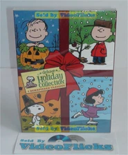 Peanuts Holiday Collection (DVD, 3-Disc Set, Deluxe) Charlie Brown Christmas NEW