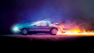 1985 Back To The Future Movie Poster Print 11X17 Marty McFly Doc Brown   