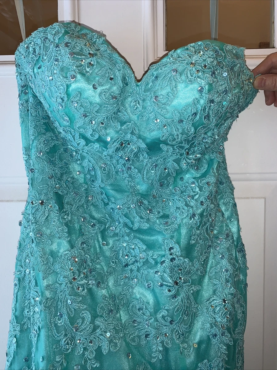 Seafoam green 2025 homecoming dress