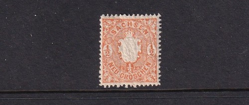 German States-Saxony Mint Stamp Sc#16 MNH