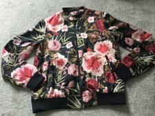 Hallhuber Silky Bomber Jacket Uk6