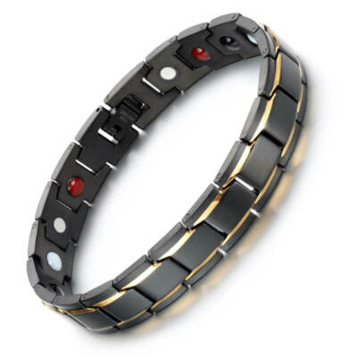 Nice Magnetic bracelet women men 4 elements balance energy arthritis pain relief
