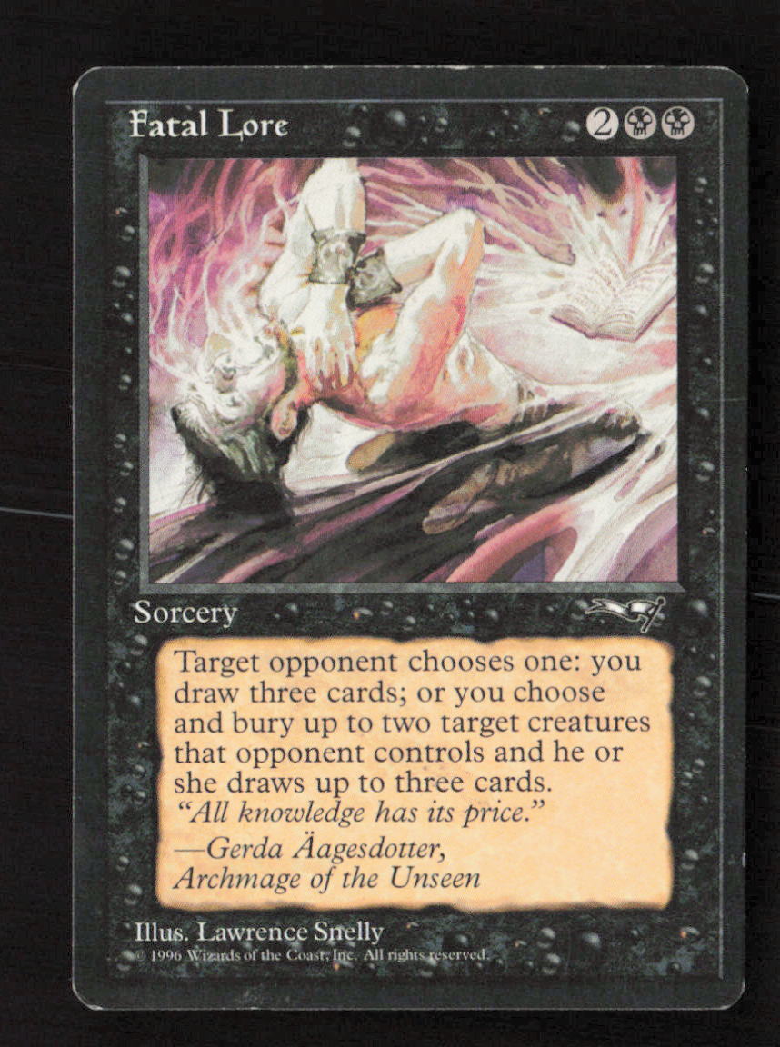 Fatal Lore Alliances # Magic the Gathering