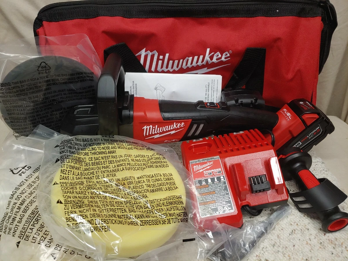 Milwaukee M18 FUEL 18V 7 Variable Speed Polisher (Tool Only