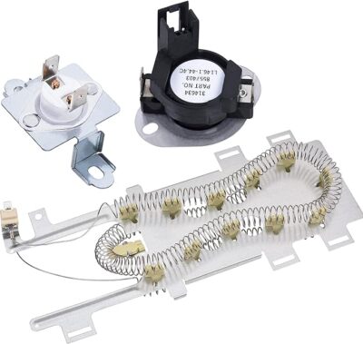 Dryer Heating Element For Whirlpool WED7300XW0 WED7400XW0 WED9150WW1