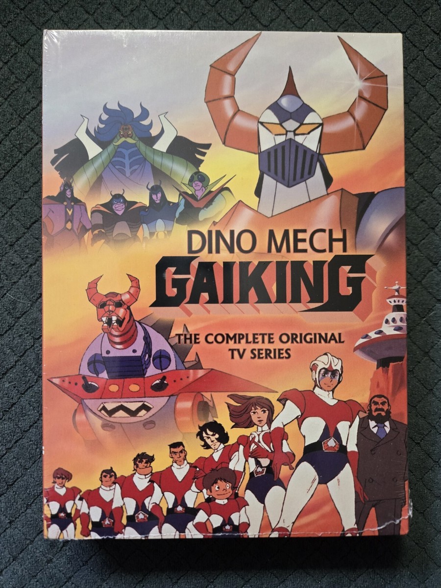 Dino Mech Gaiking Complete Original 1976 Anime TV Series DVD