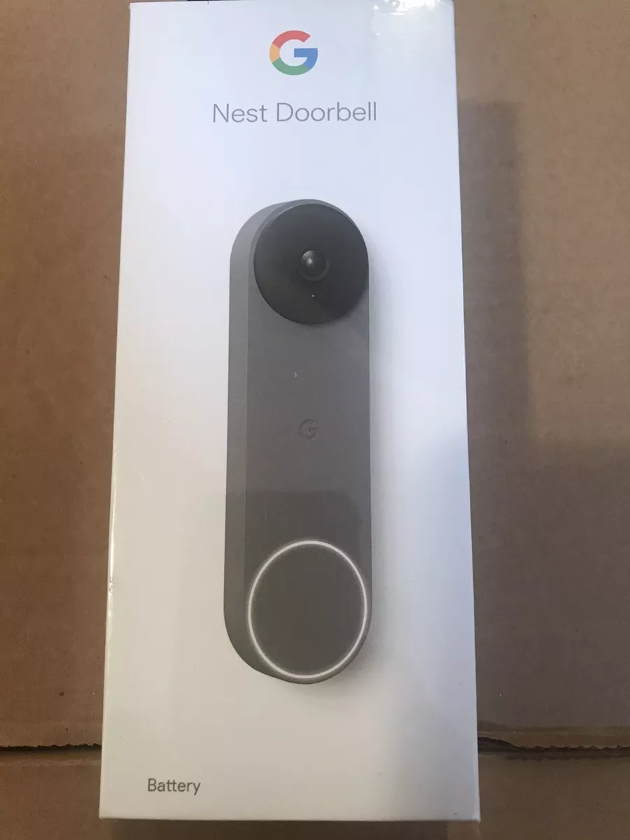 Google Nest Doorbell (Battery) - Smart Wi-Fi Video Doorbell Camera