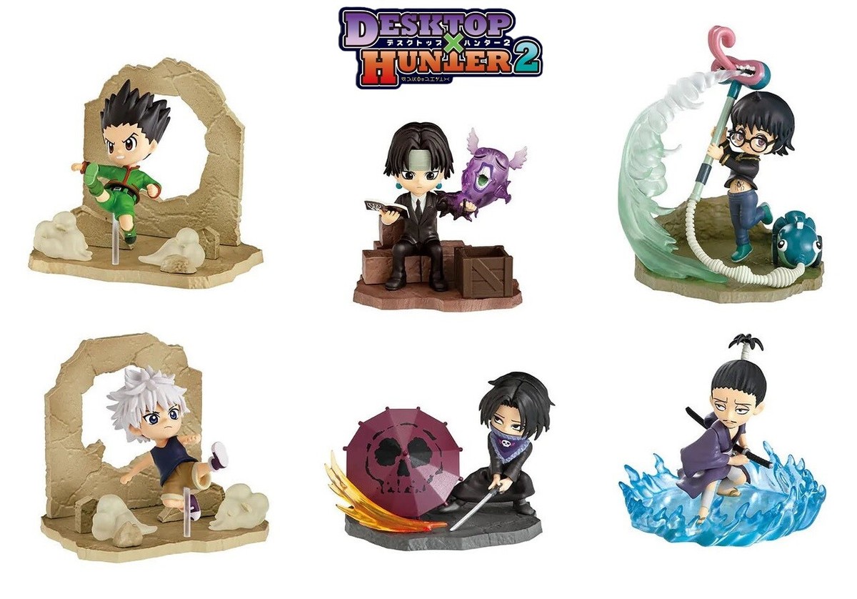 Hunter x Hunter: DesQ DESKTOP HUNTER 2: 1Box (6pcs) (Reissue)