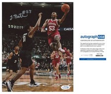 Tamar Bates Indiana Basketball Young Star signed autograph 8x10 photo ACOA