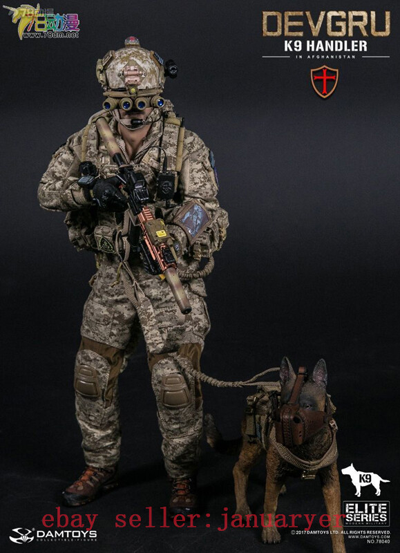 Perfect Damtoys 1/6 78040 Devgru K9-Handler In Afghanistan Action 