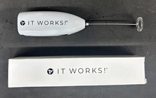 It Works Milk Frother Handheld - Hand Frother for Coffee - Drink Mixer Handheld 