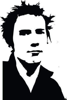 Johnny Rotten vinyl decal sticker punk sex pistols public