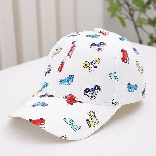 Kids Boys Racing Cars Baseball Cap Summer Outdoor Sports Sun Hat School Cap Gitf - Picture 4 of 16