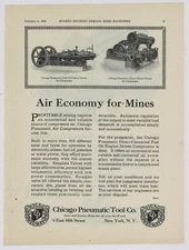 1926 Chicago Pneumatic Tool Co Ad: Fuel Oil Engine & Direct Motor Air Compressor