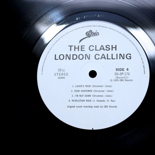 NEAR MINT ORIGINAL 1979 WHITE LABEL THE CLASH LONDON CALLING VINYL 2 LP RARE - Picture 2 of 8
