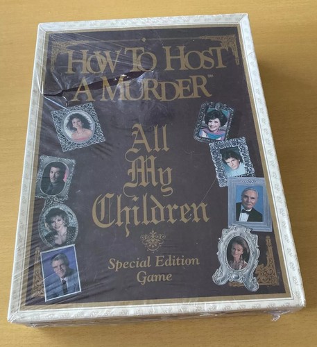HOW TO HOST A MURDER ALL MY CHILDREN MYSTERY CRIME DETECTIVE CASSETTE GAME BNIW - Picture 3 of 12
