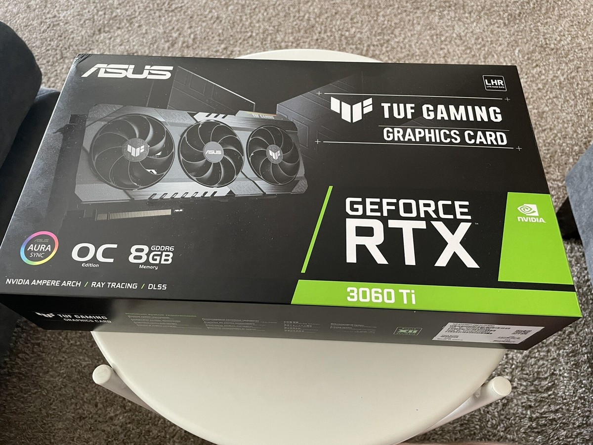 ASUS TUF GeForce RTX 3060 Ti OC 8GB GDDR6 Graphics Card for sale