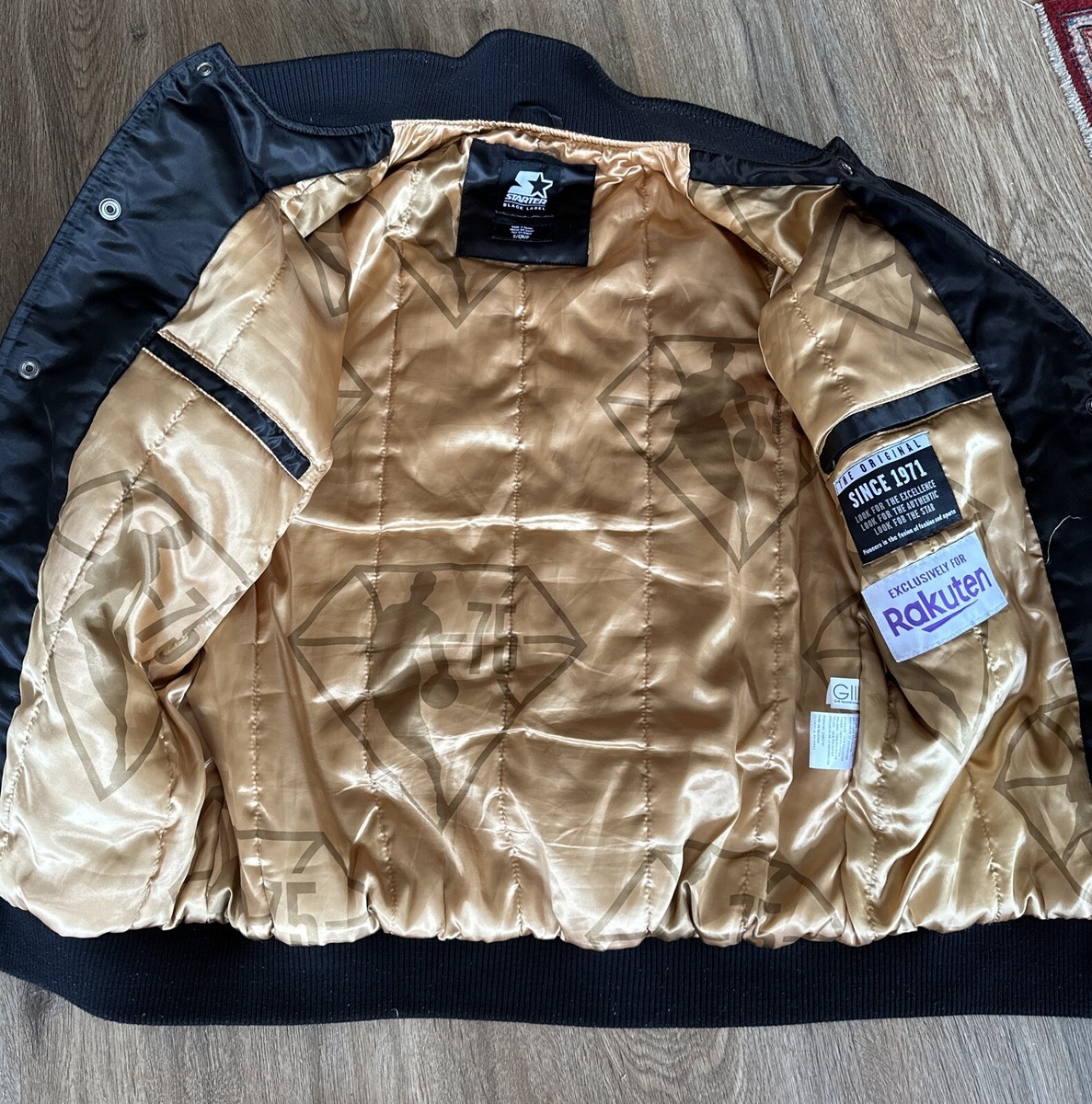 Starter Black Label Rakuten Philadelphia 76ers NBA 75th Starter Black Label Rakuten Philadelphia 76ers NBA 75th